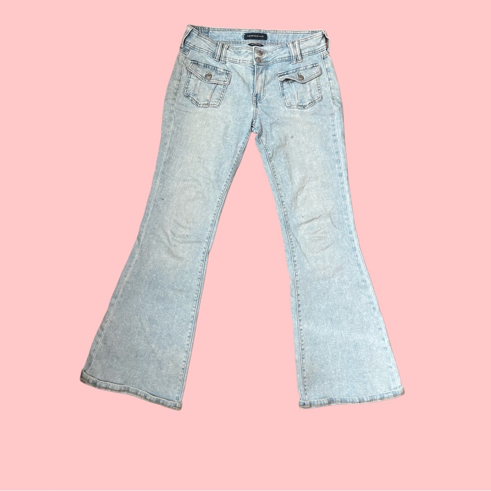 Low Rise Bootcut Jeans